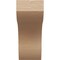 Ekena Millwork 5-inch W x 8-inch D x 12-inch H Stanfield Rough Cedar Woodgrain TimberThane Knee Brace, Primed BRCUR05X08X12STARCPR - alternate 2